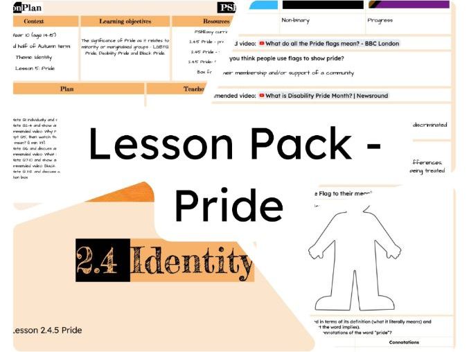 2.4.5 Pride Lesson Pack