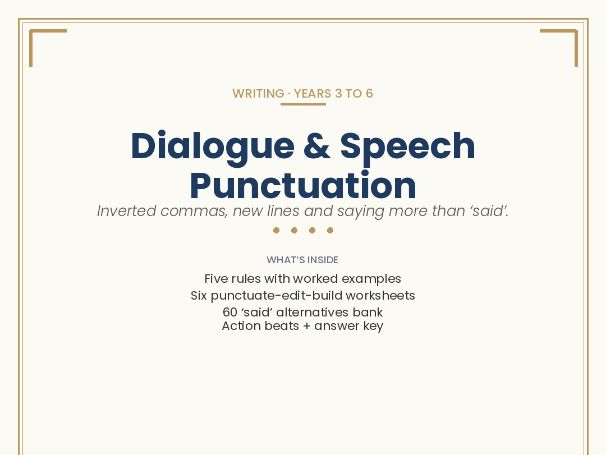 Dialogue Pack