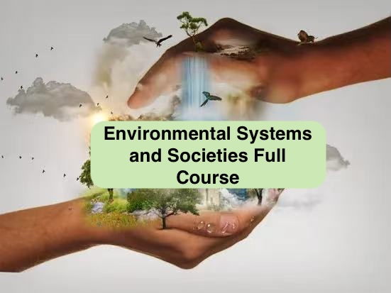 ESS Bundle Full Course Unit 2 - 8 SL and HL - First Exams 2026