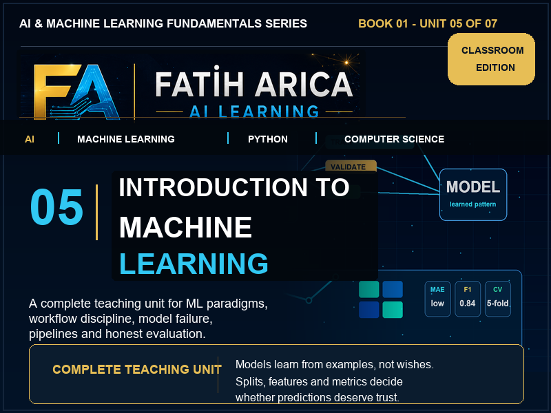 Introduction to Machine Learning – Complete No-Prep Teaching Unit | AI & ML Volume 1 Unit 05