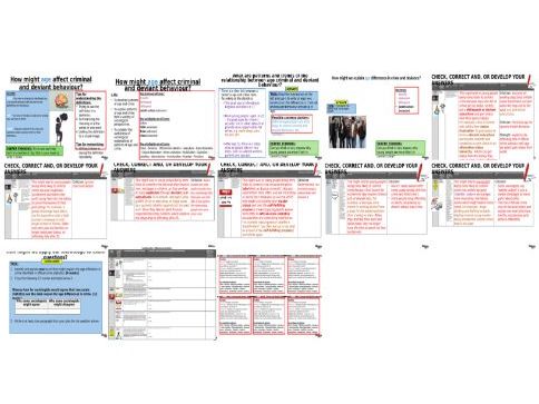 AQA GCSE Sociology Crime and Deviance: Patterns in Crime and Deviance – Age