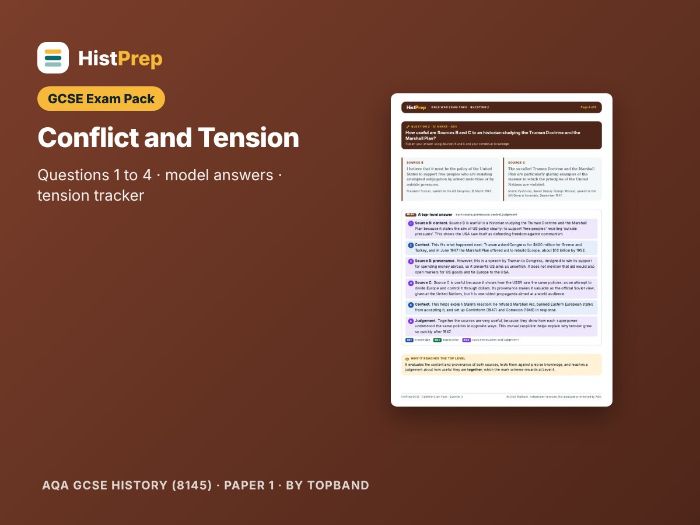 Cold War 1945–72 Exam Pack (AQA)