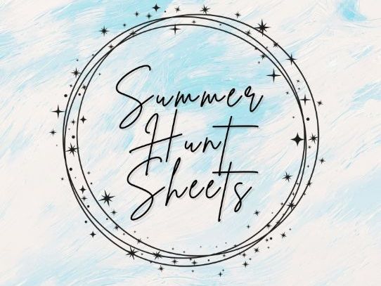 Signs of Summer Hunt Sheet