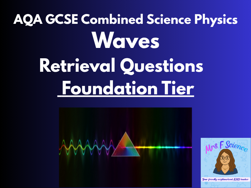 AQA GCSE Combined Science Waves Retrieval Questions | Foundation