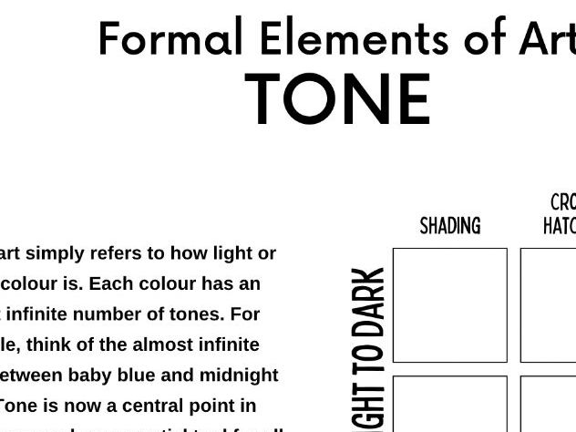 Intro to Tone Worksheet