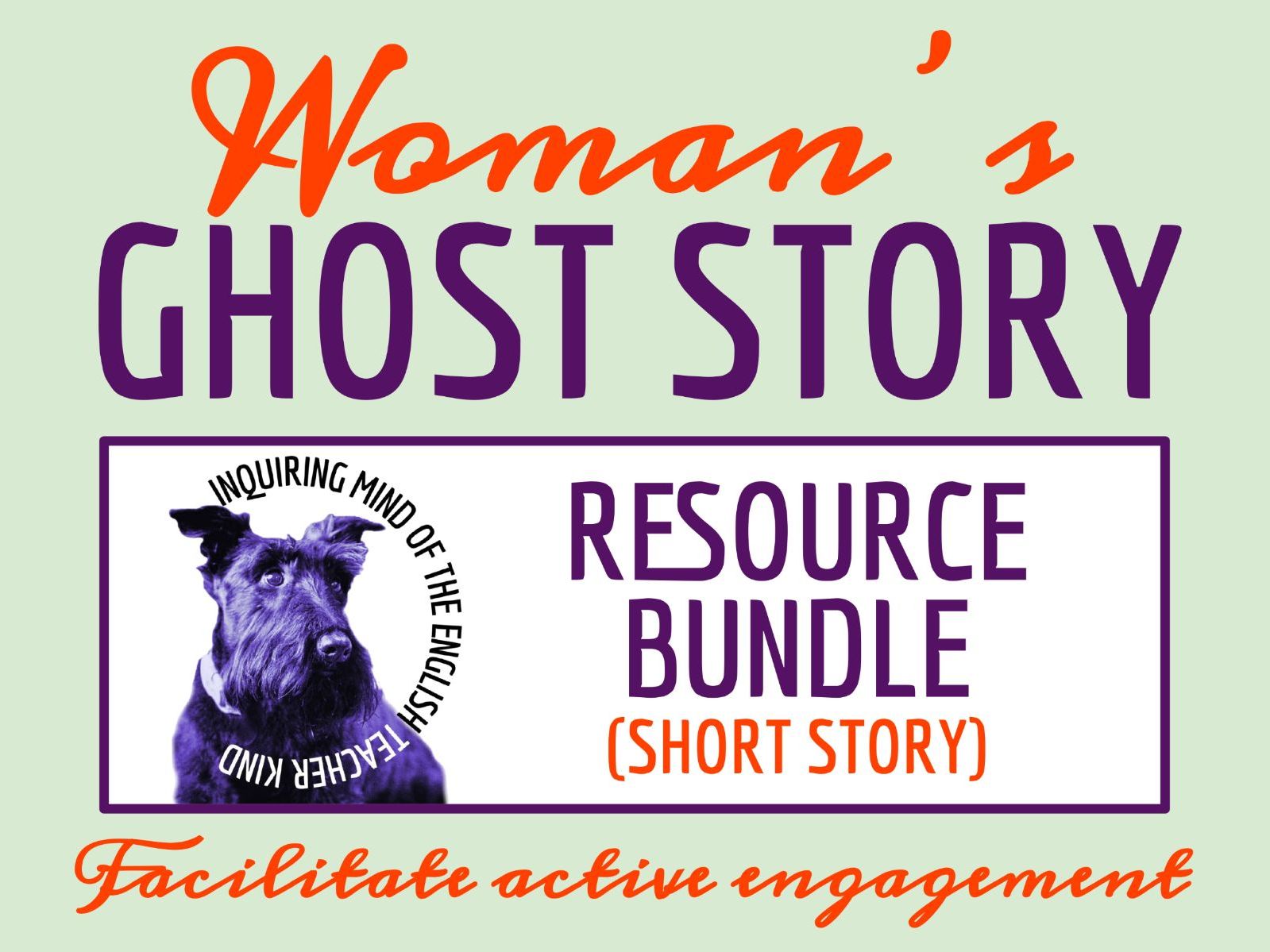 "The Woman's Ghost Story" by Algernon Blackwood Quiz, Close Reading Worksheet, and Vocabulary Games