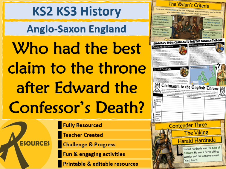 Edward the Confessor Death - Claimants to the Throne 1066