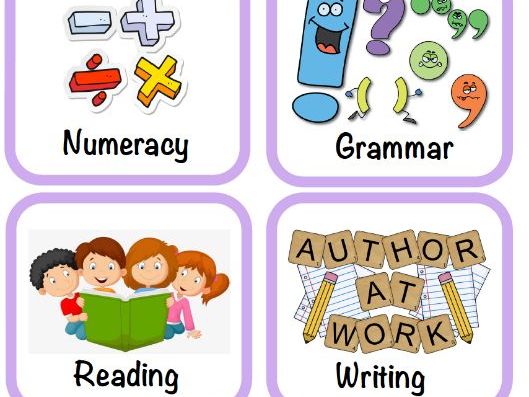 Visual Timetable for Early Years Classroom