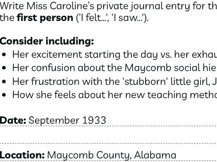 To Kill a Mockingbird - Chapter 2