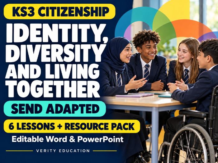 KS3 Citizenship: Identity, Diversity and Living Together — SEND-Adapted Pack
