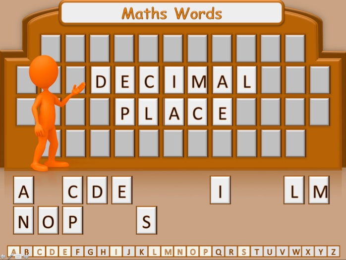 Maths Words Game - Functional Skills L1 L2 GCSE