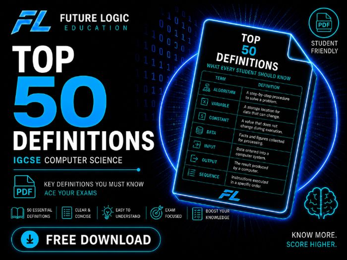 IGCSE CS (0478) 50 Computing Definitions