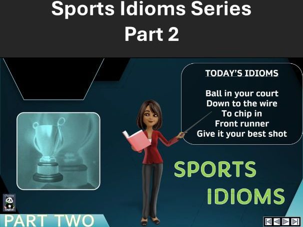 Advanced ESL: Sports Idioms Part 2