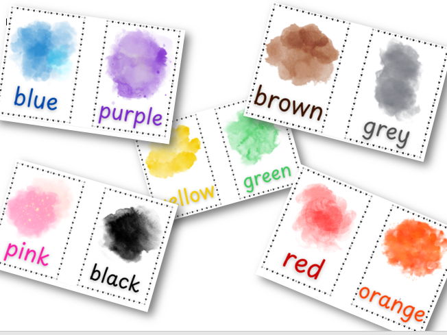 EYFS/KS1 Colour Cards