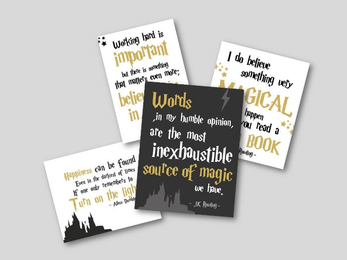 Harry Potter Classroom Quotes