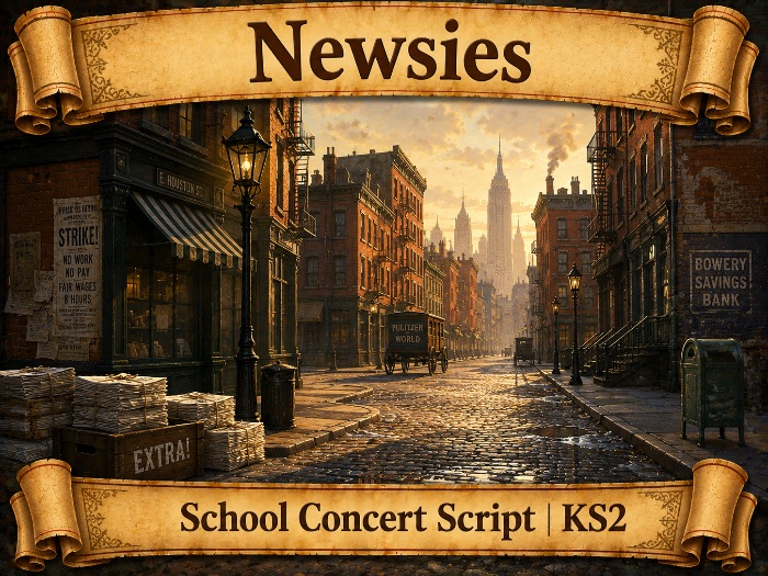 Newsies KS2 School Concert Script