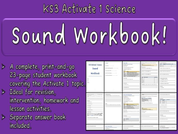 Sound Workbook KS3 Activate 1 Science
