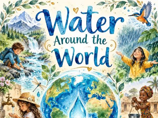 KS1 Water Warriors,  water Around the World.