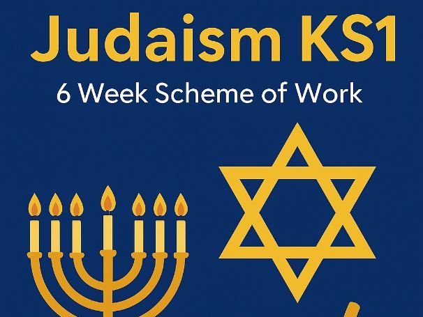 Judaism KS1 – 6 Week Scheme of Work (Year 2)