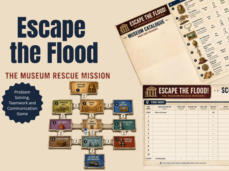 Escape the Flood Museum Game
