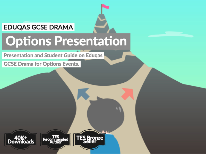 EDUQAS GCSE Drama Options Presentation and Student Guide