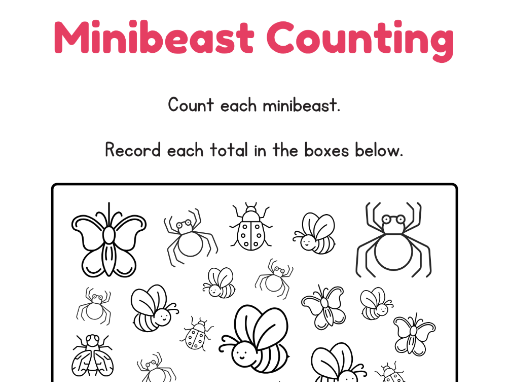 Minibeast Counting