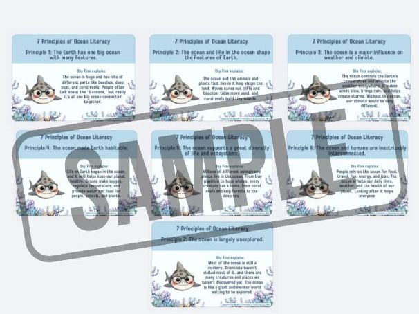 Environment Education - 7 Ocean Literacy Principles for the Classroom