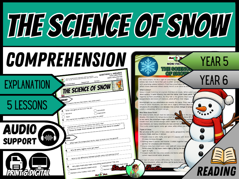 The Science of Snow | Reading Comprehension | Year 5/6