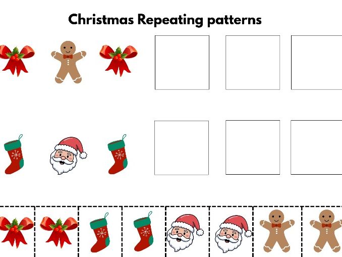 Christmas Repeating patterns