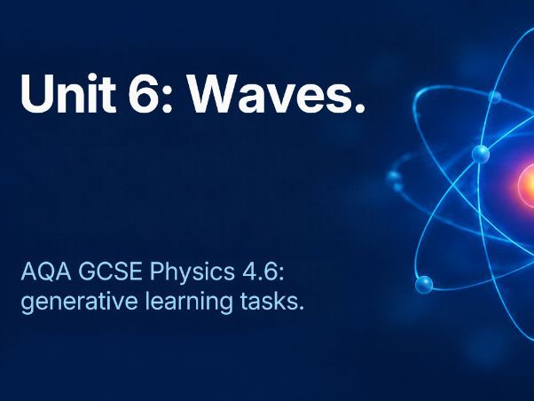 AQA GCSE Physics Unit 6 - Waves