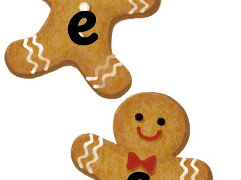 Christmas Cookie Letters