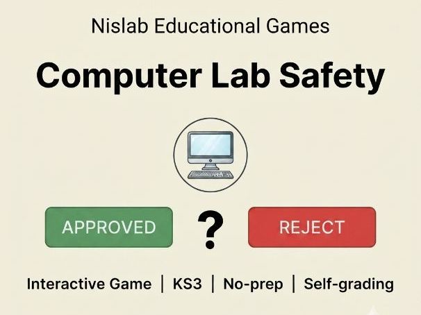 Computer Lab Safety Interactive Game