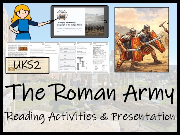 Roman Army Reading Comprehension Activities | Year 5 or Year 6