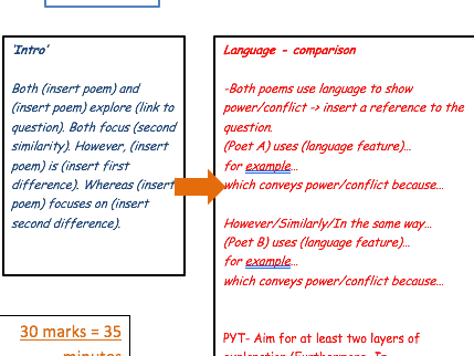 Building Better Answer Grid With Example And Sentence Starters Teaching Resources