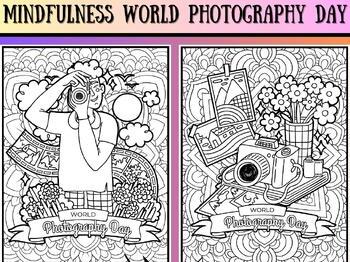 Mindfulness World Photography Day Coloring Pages