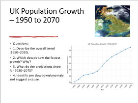 AQA GCSE Geography Urban change in the U.K  Where do people live in the U.K?