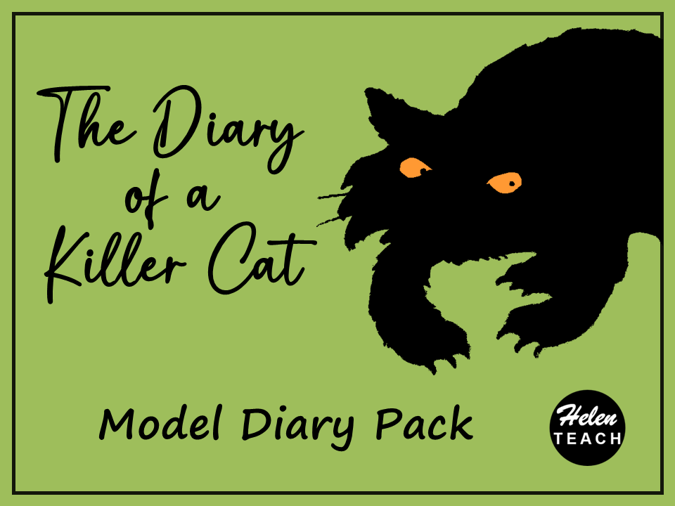 The Diary of a Killer Cat | Dairy Writing | WAGOLL, Worksheets, Templates | Differentiated