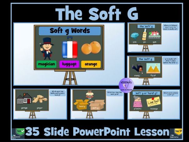 Soft G Sound and Words | Teaching Resources
