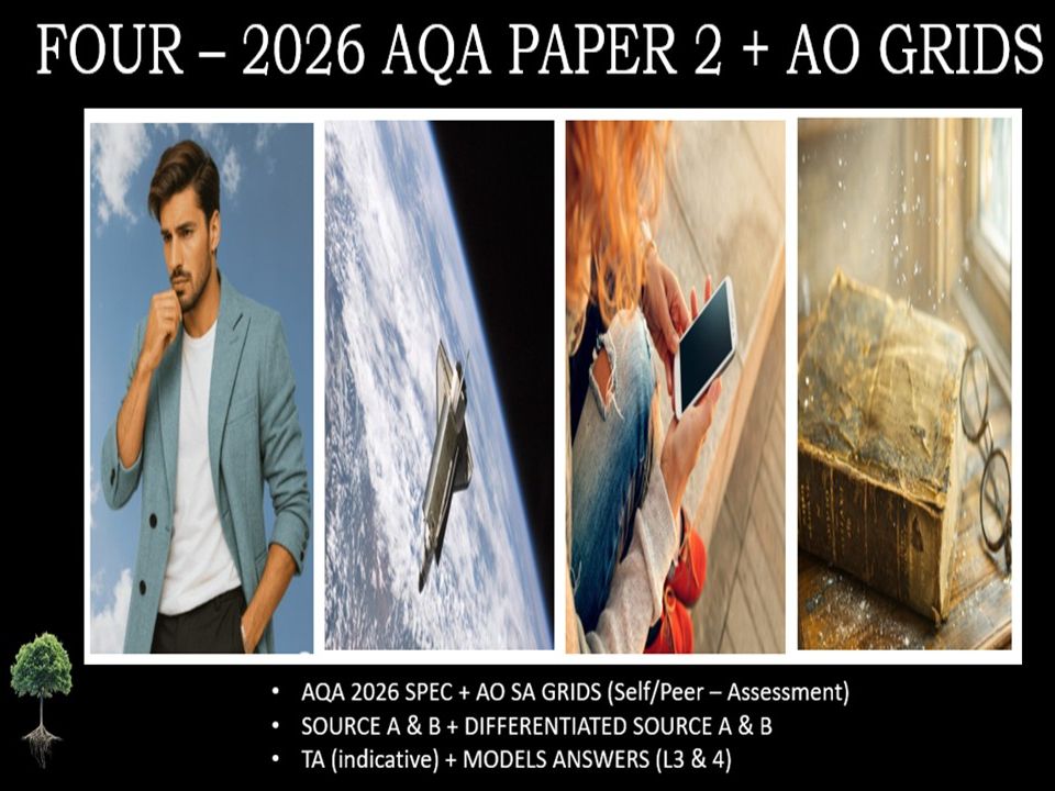 FOUR - AQA PAPER 2 | 2026 FULL MOCKS | AO GRIDS