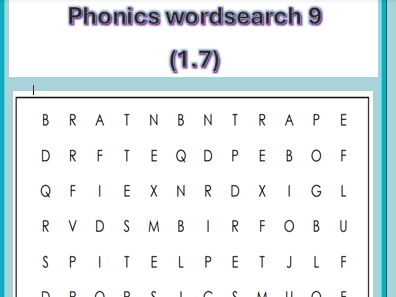RWI Set 1 wordsearch pack ( 51 total)