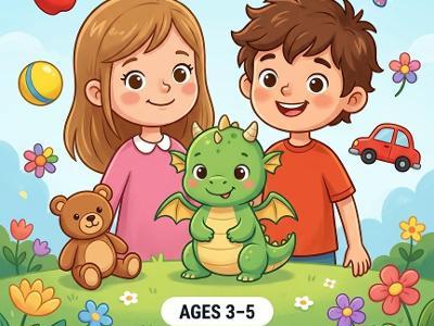 MY FIRST ENGLISH PICTURE DICTIONARY-LUCKY, TUFFY &BOBO-AGES 3-5