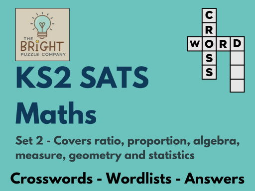 KS2 SATS - Maths - Set 2 - 27 crossword puzzles