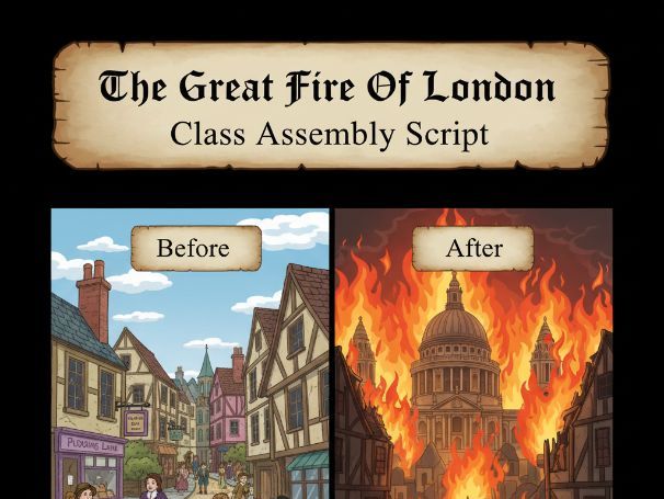 The Great Fire Of London - Class Assembly Script