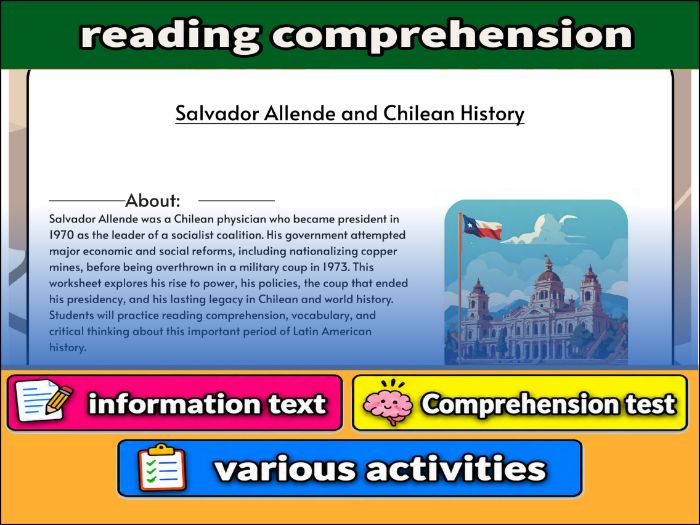Salvador Allende and Chilean History & Comprehension Test