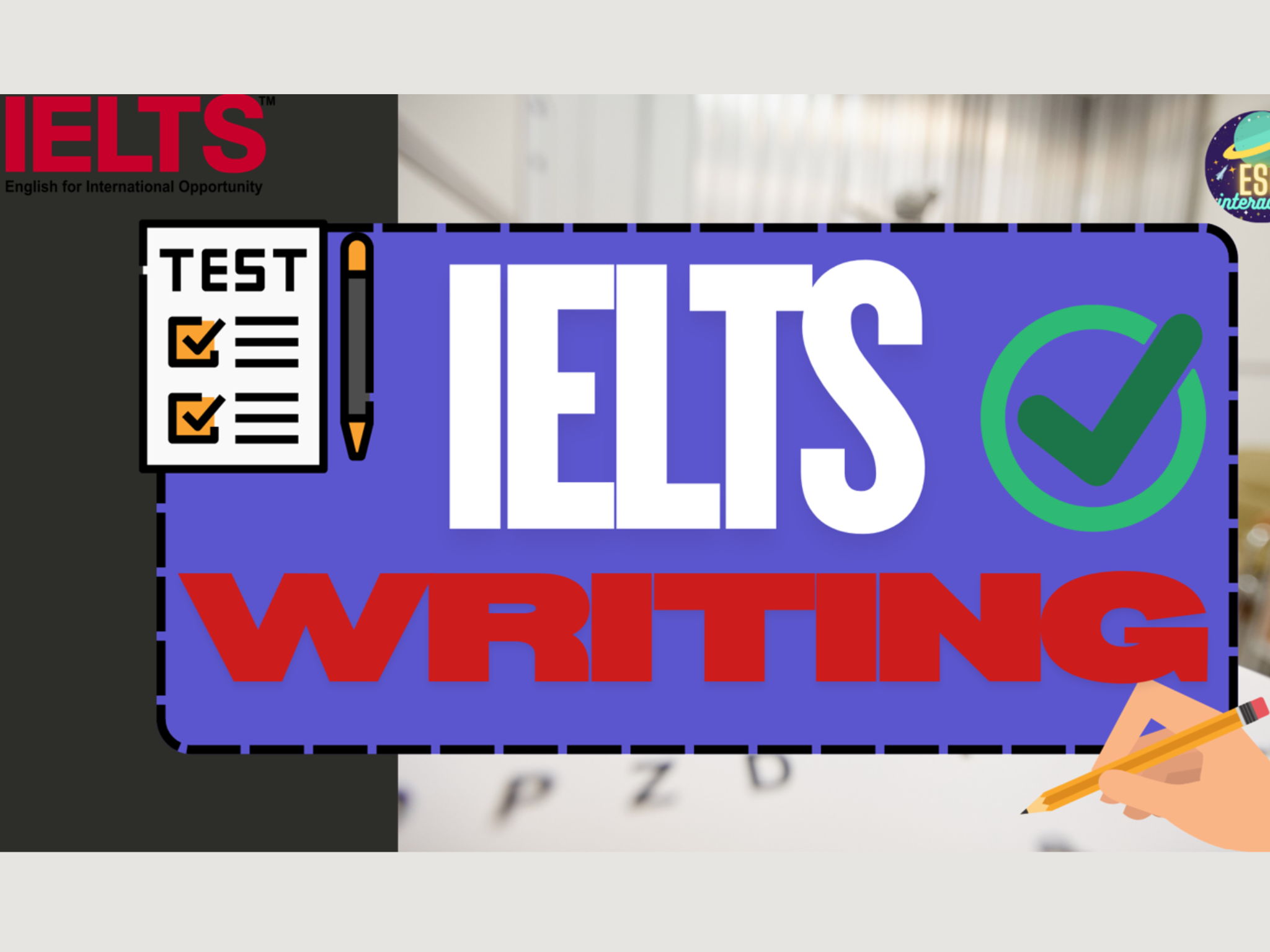 Complete IELTS Writing Task 1 and 2 PowerPoint 7 Lesson Bundle.