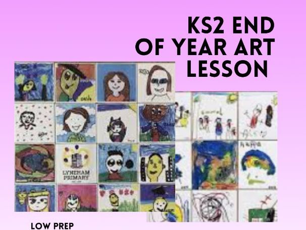 KS2 Art Lesson Plan | End of Year Collaborative Art Project | Class Display