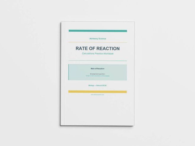 Rate of Reaction - Edexcel GCSE Biology Calculation Practice Book