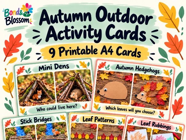Bring Autumn adventures into your outdoor provision!