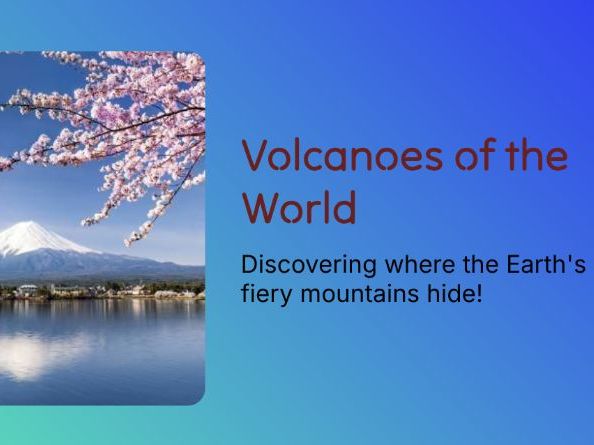 KS2 - Volcanoes – Global Volcano Locations & The Ring of Fire