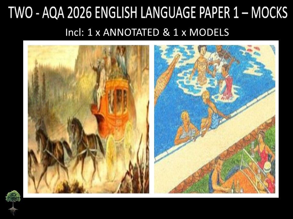 TWO - AQA PAPER 1 | 2026 FULL MOCKS | ANNOTATED | MODELS